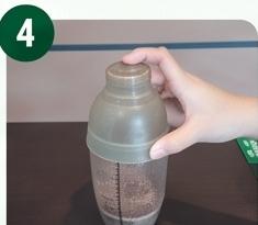 Tutup dan shake sampai larut sempurna